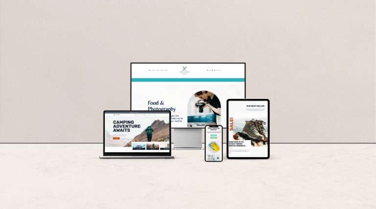 company web page design